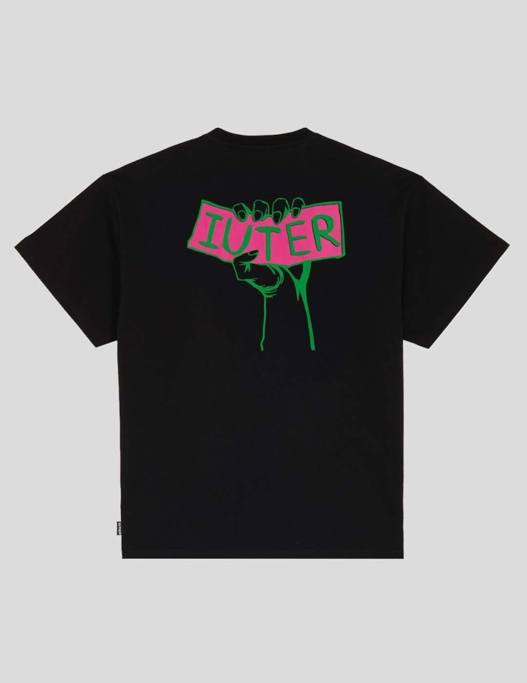 T-shirt IUTER power tee black